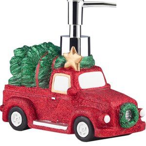 *CHRISTMAS CLEARANCE*  Decor Studio Holiday Truck Lotion Pump